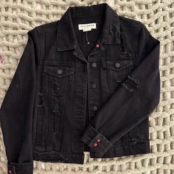 Bullhead Distressed Denim Jacket - Picture 2 of 5